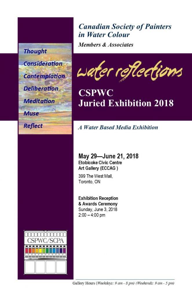 CSPWC Water Reflections 2018 Catalogue