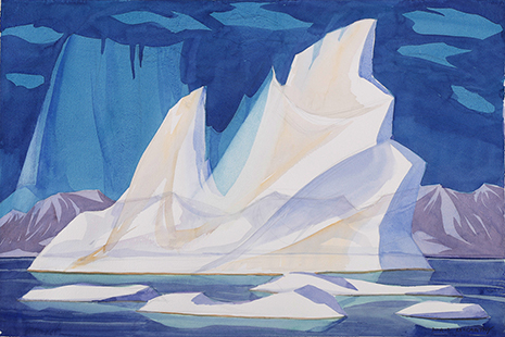 McCarthy, Doris, 1952, Iceberg Fantasy, 61x76