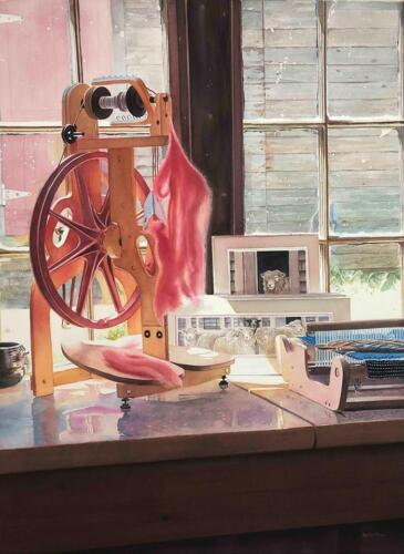 The Country Wool Shop, Shelley Prior, Canada, CSPWC Member, 29x21.5
